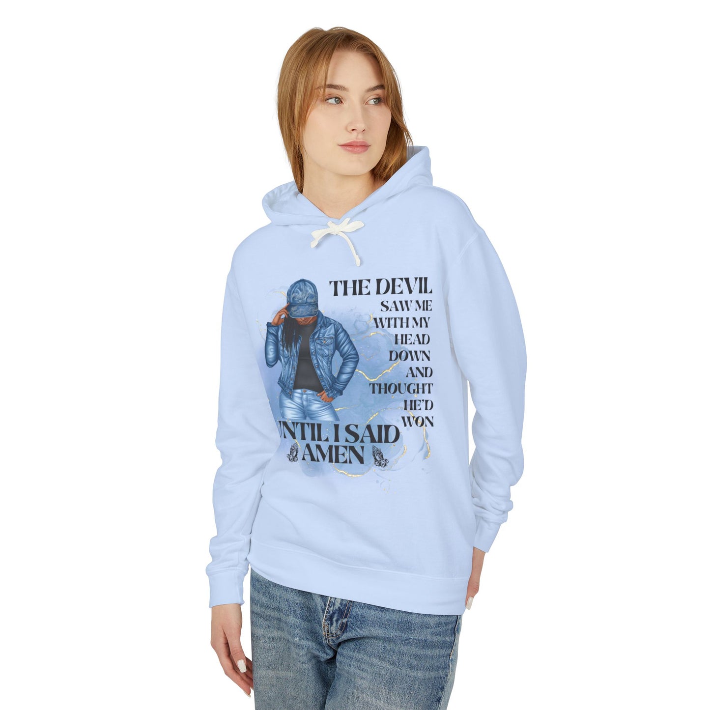 Unisex Lightweight Hooded Sweatshirt