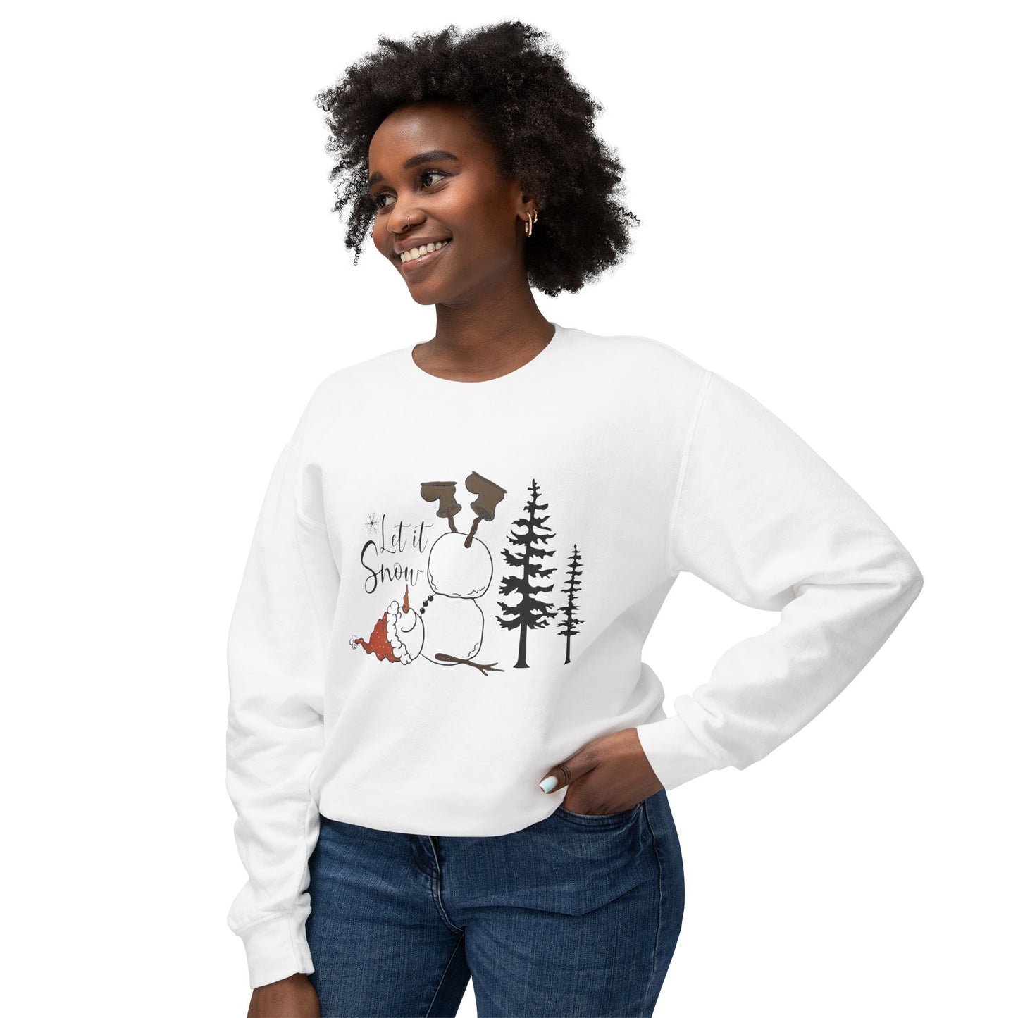 Let it Snow Crewneck Sweatshirt