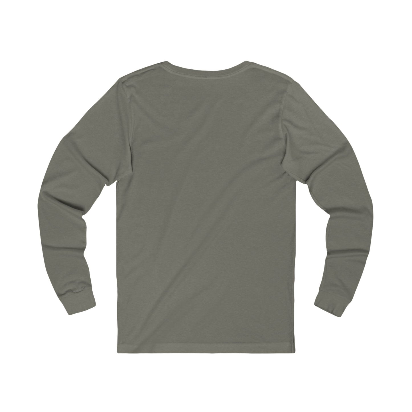Unisex Jersey Long Sleeve Tee - Where my trust is without borders