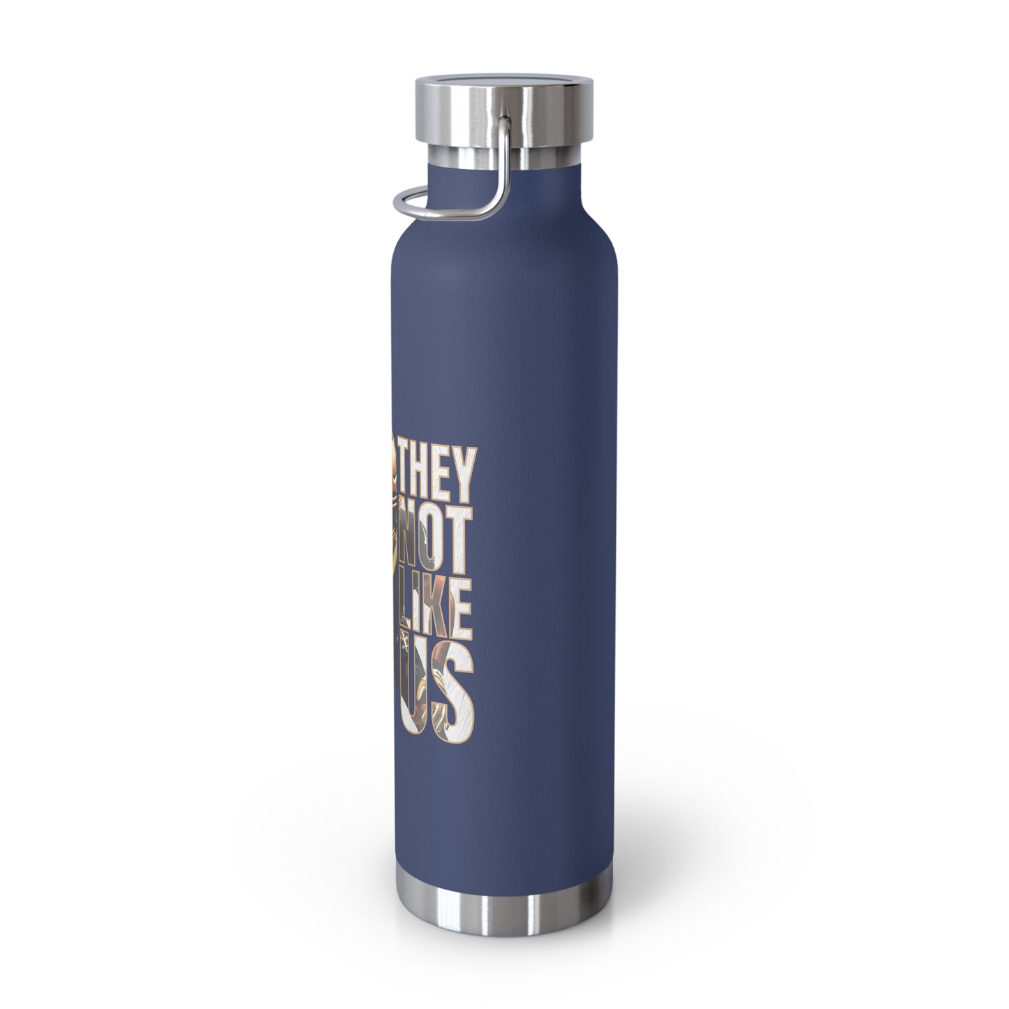 Copper Vacuum Insulated Bottle, 22oz They Not Like Us Saints