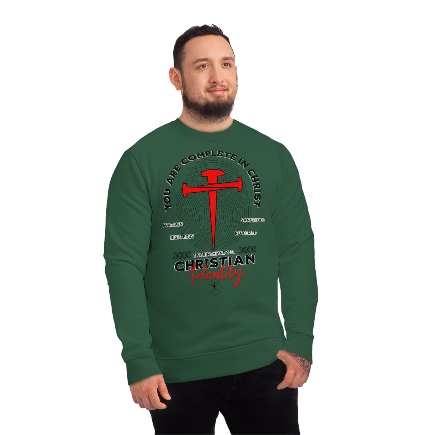 Christian Sweatshirt You Are Complete In Christ