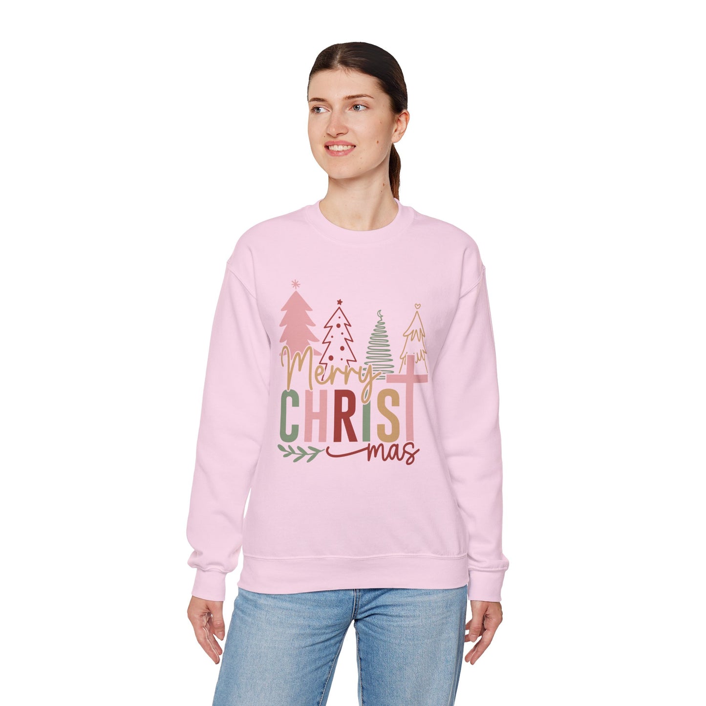 Unisex Heavy Blend™ Crewneck Sweatshirt- Merry Christmas