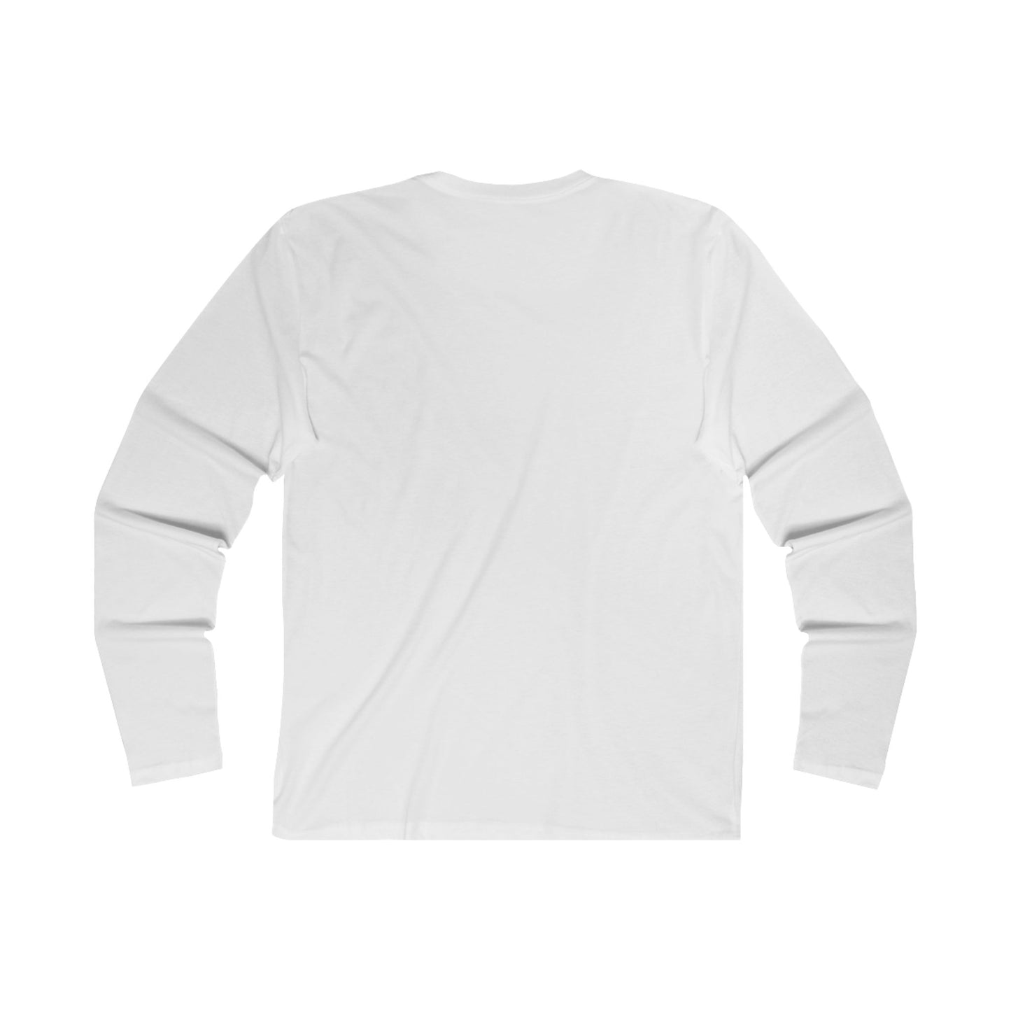 Men's Long Sleeve Crew Tee Jesus Did it on the front