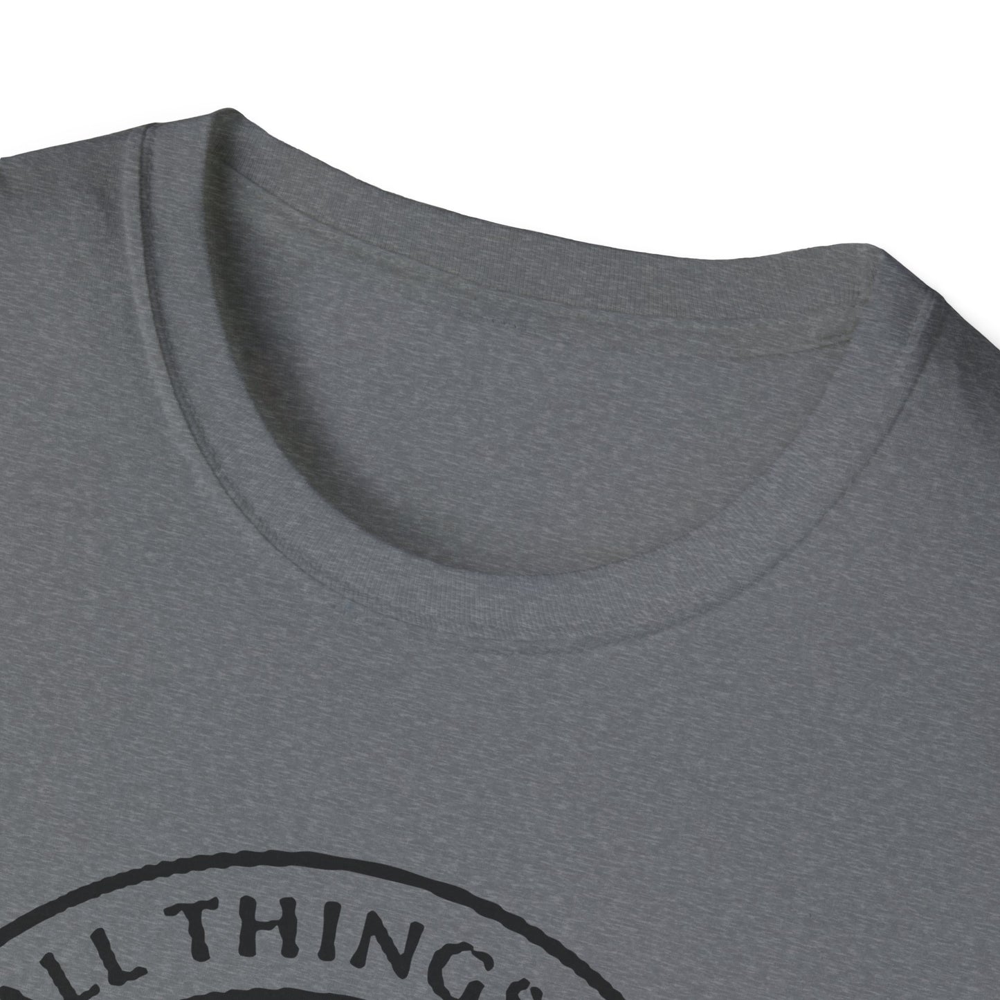 Christian Softstyle T-Shirt - All Things Are Possible with Christ