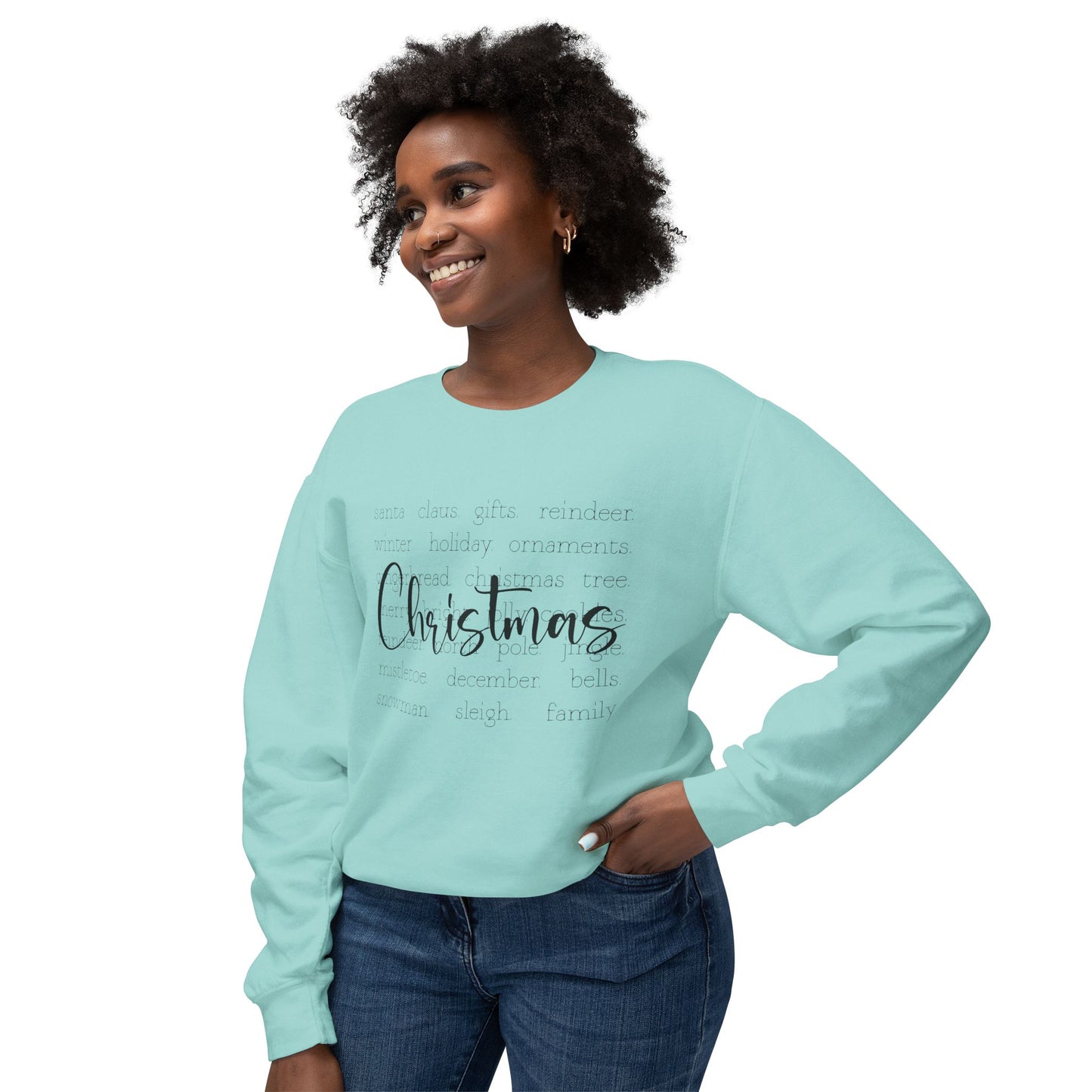 Christmas Best Things Crewneck Sweatshirt