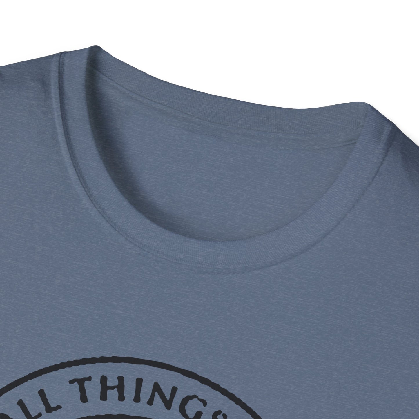 Christian Softstyle T-Shirt - All Things Are Possible with Christ