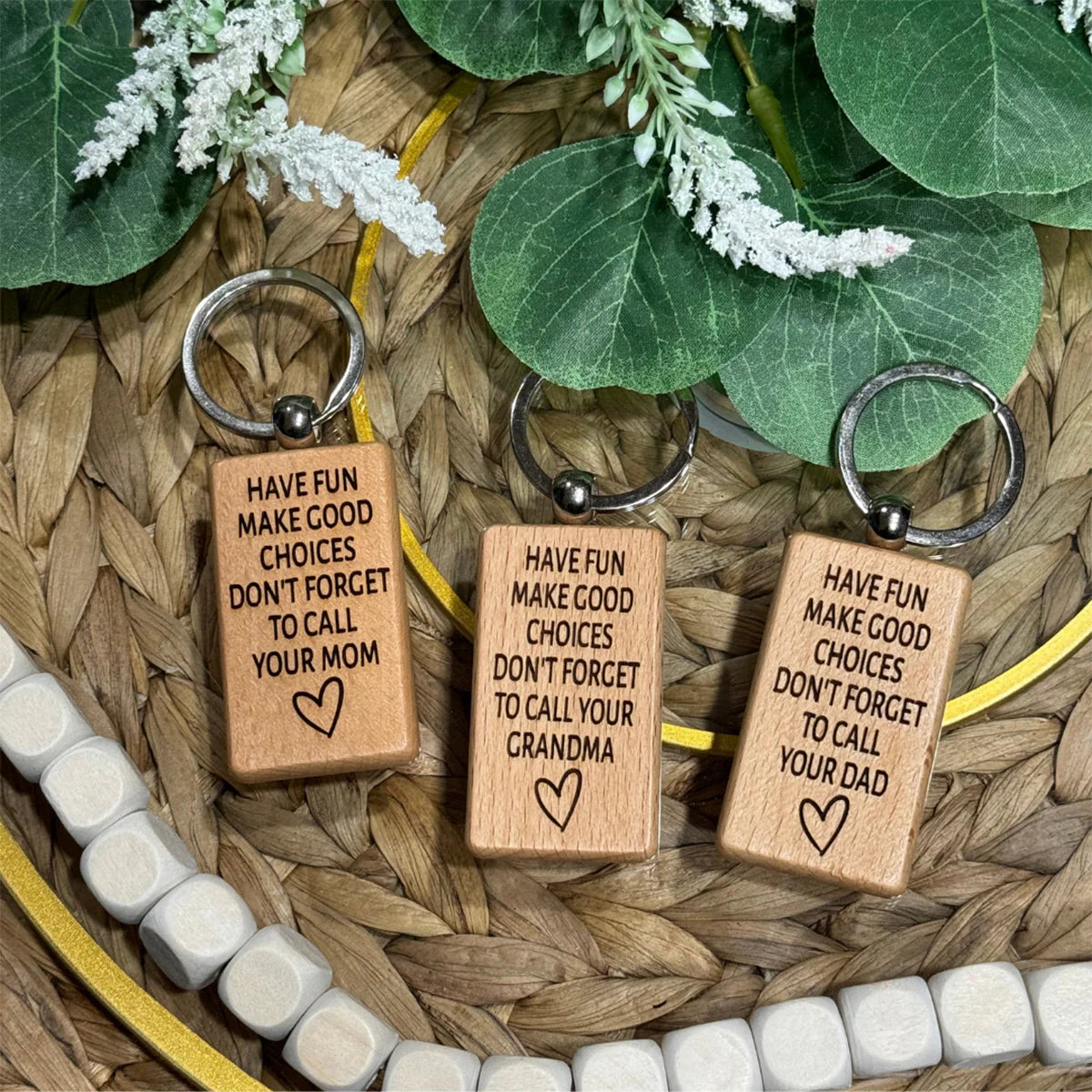 Don't Forget to Call Keychain