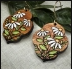 Hand-drawn Moroccan Shaped Daisy Earrings