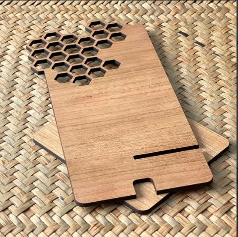 Phone/Tablet Stand - Hexagons