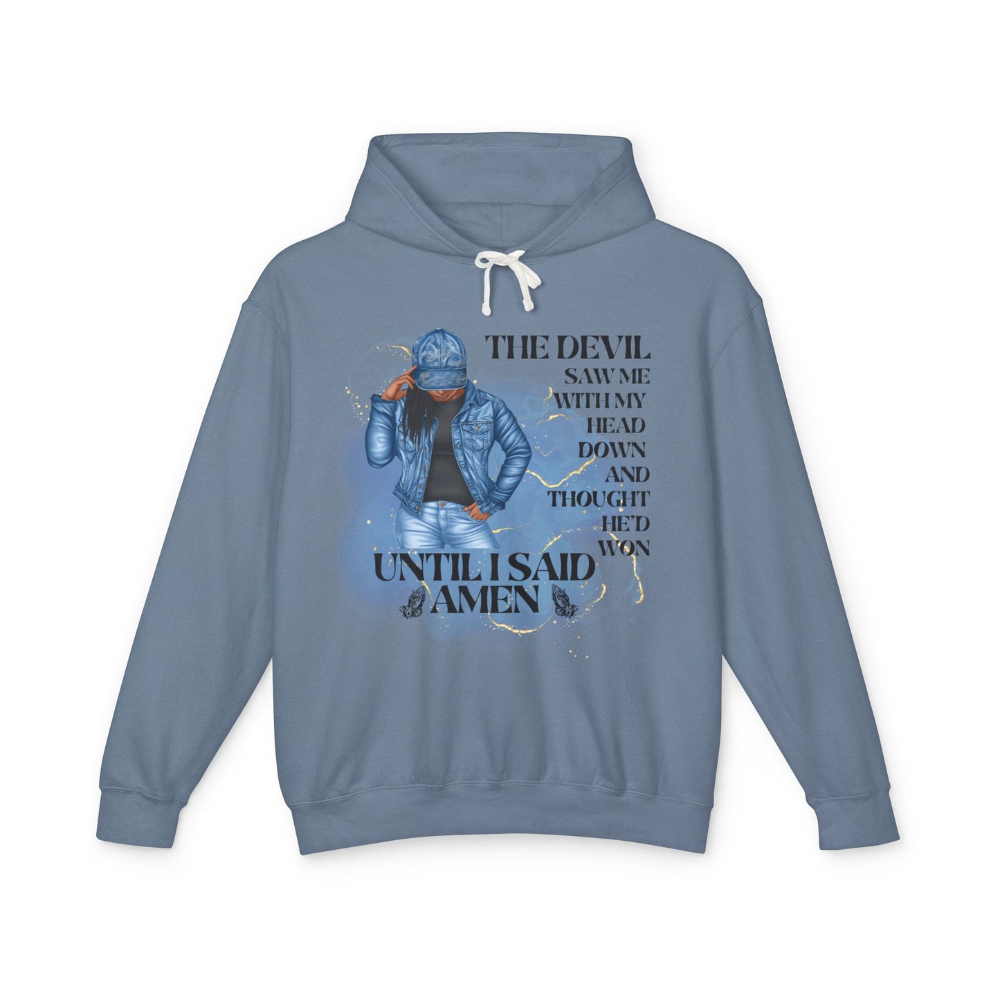 Unisex Lightweight Hooded Sweatshirt