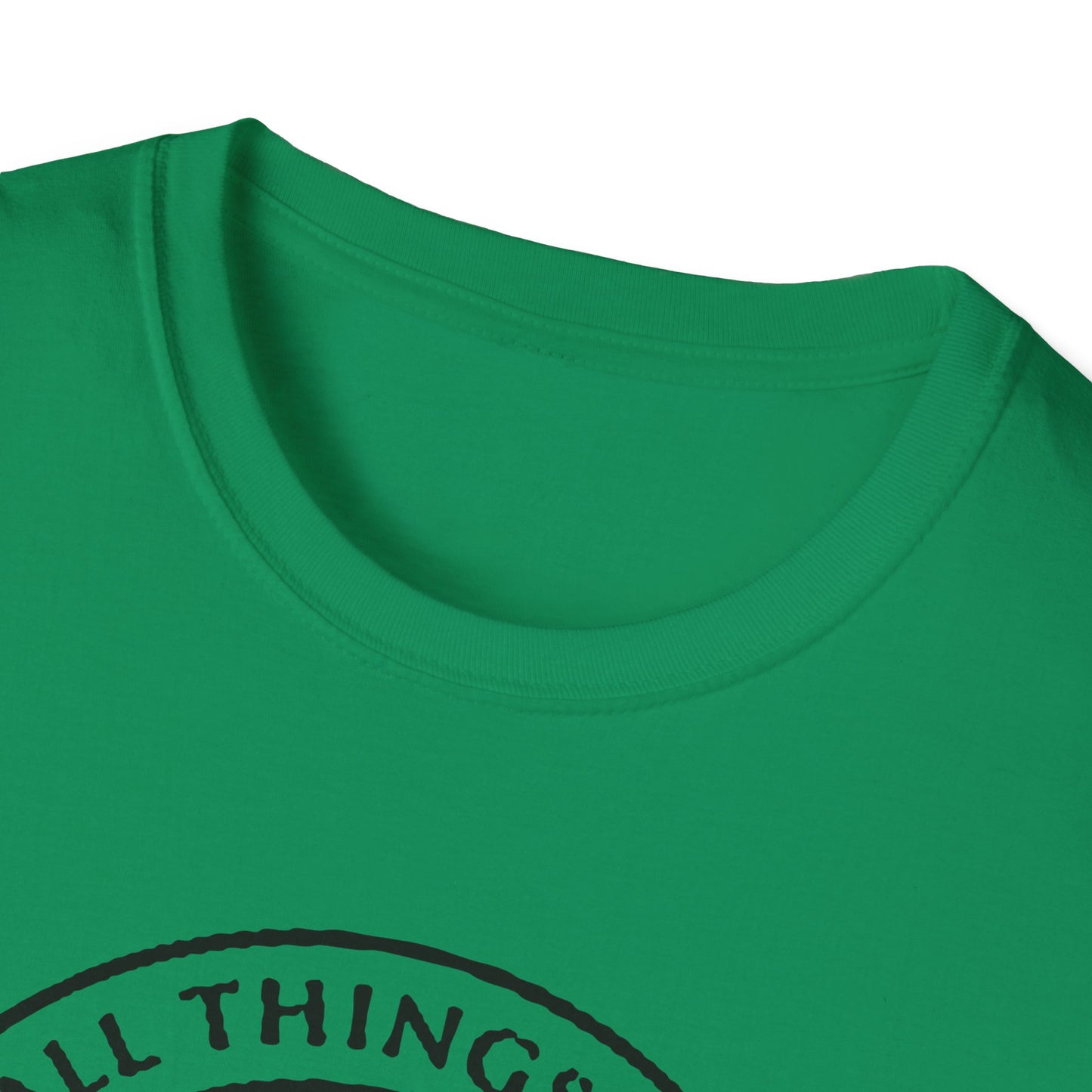 Christian Softstyle T-Shirt - All Things Are Possible with Christ