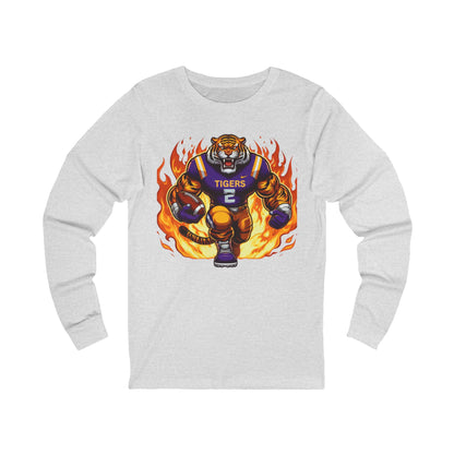 Unisex Jersey Long Sleeve Tee LSU Tigers