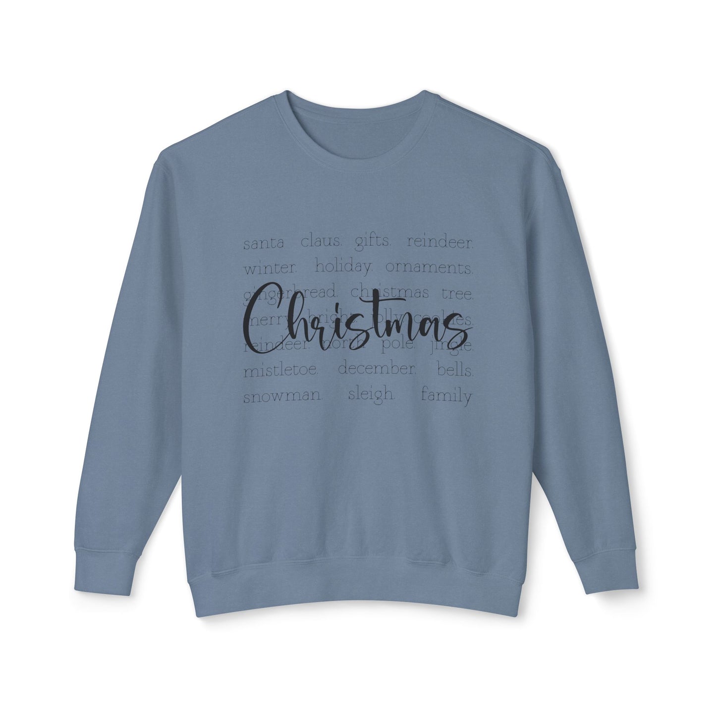 Christmas Best Things Crewneck Sweatshirt