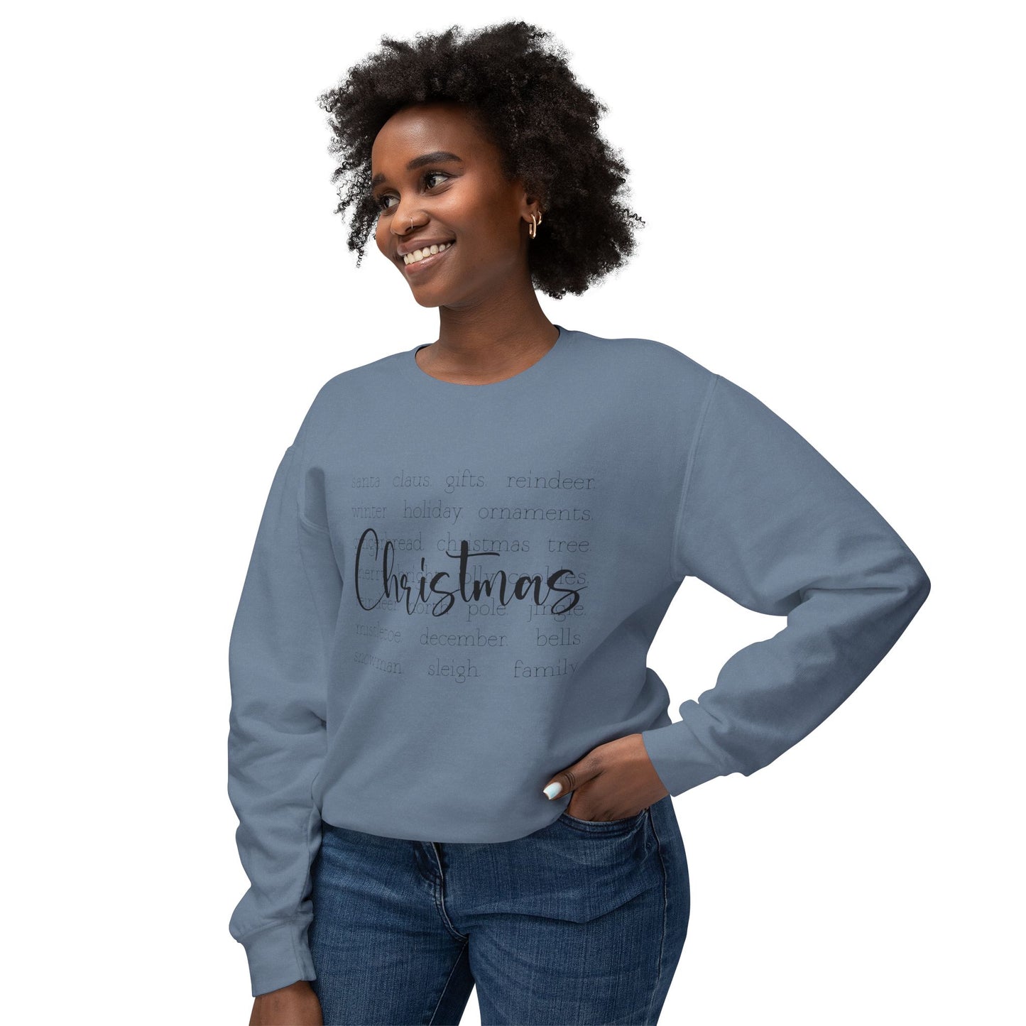 Christmas Best Things Crewneck Sweatshirt