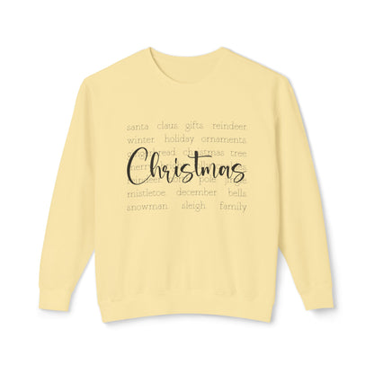Christmas Best Things Crewneck Sweatshirt