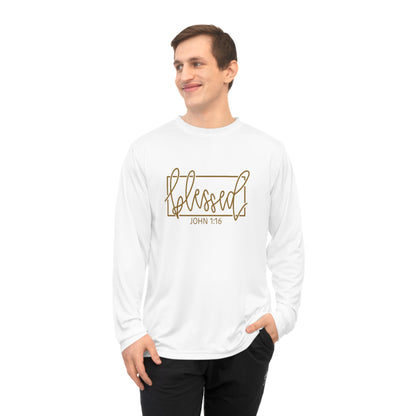 Unisex Performance Long Sleeve Shirt - Blessed