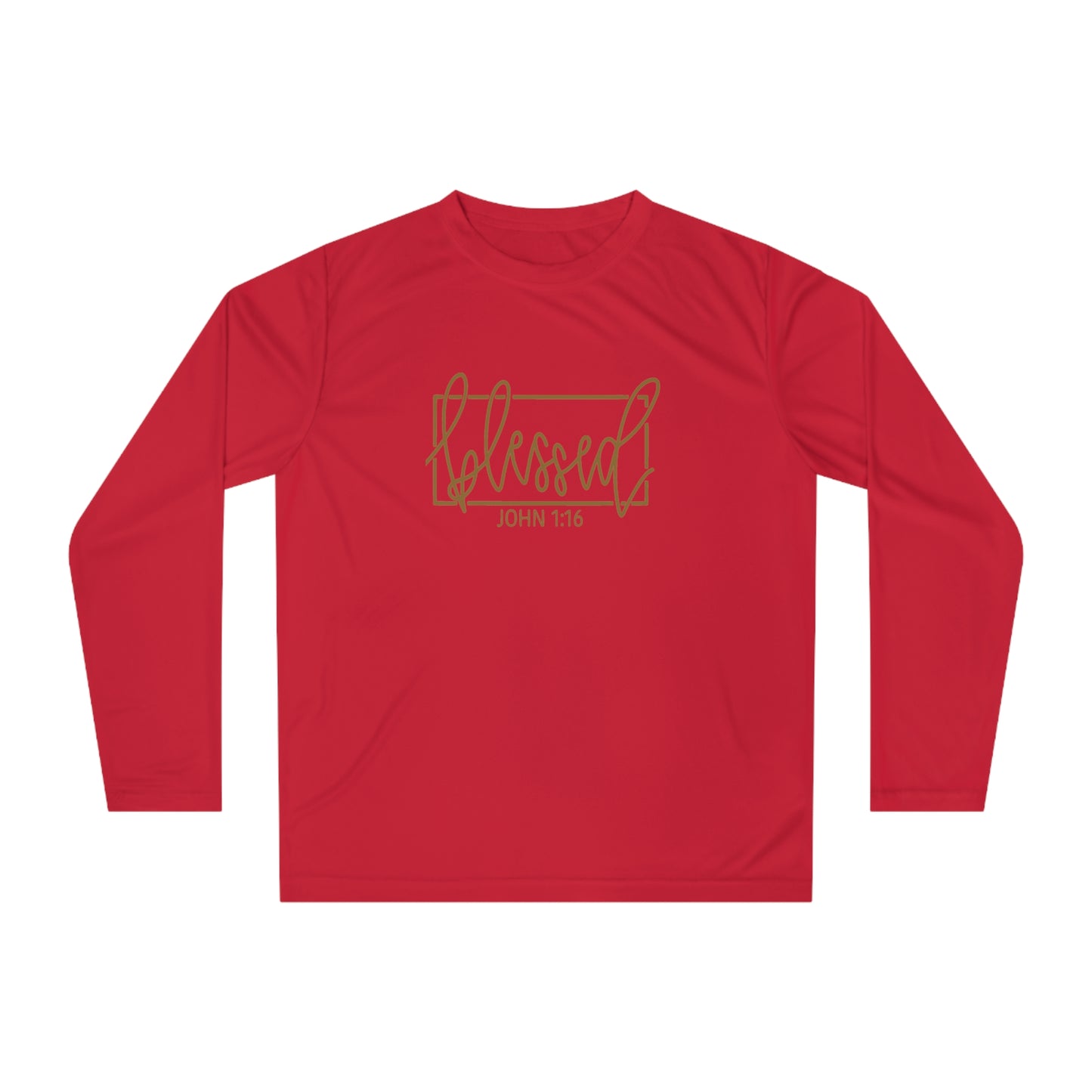 Unisex Performance Long Sleeve Shirt - Blessed