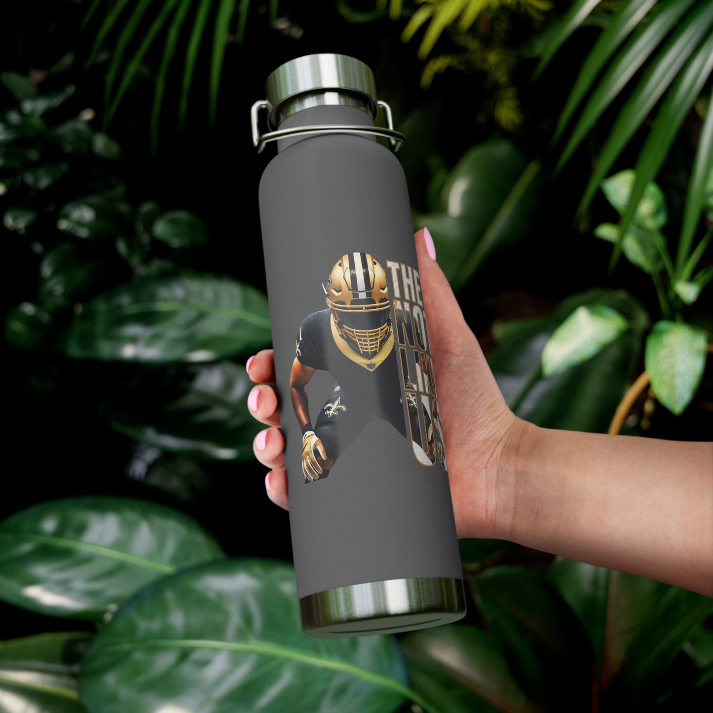 Copper Vacuum Insulated Bottle, 22oz They Not Like Us Saints