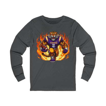Unisex Jersey Long Sleeve Tee LSU Tigers