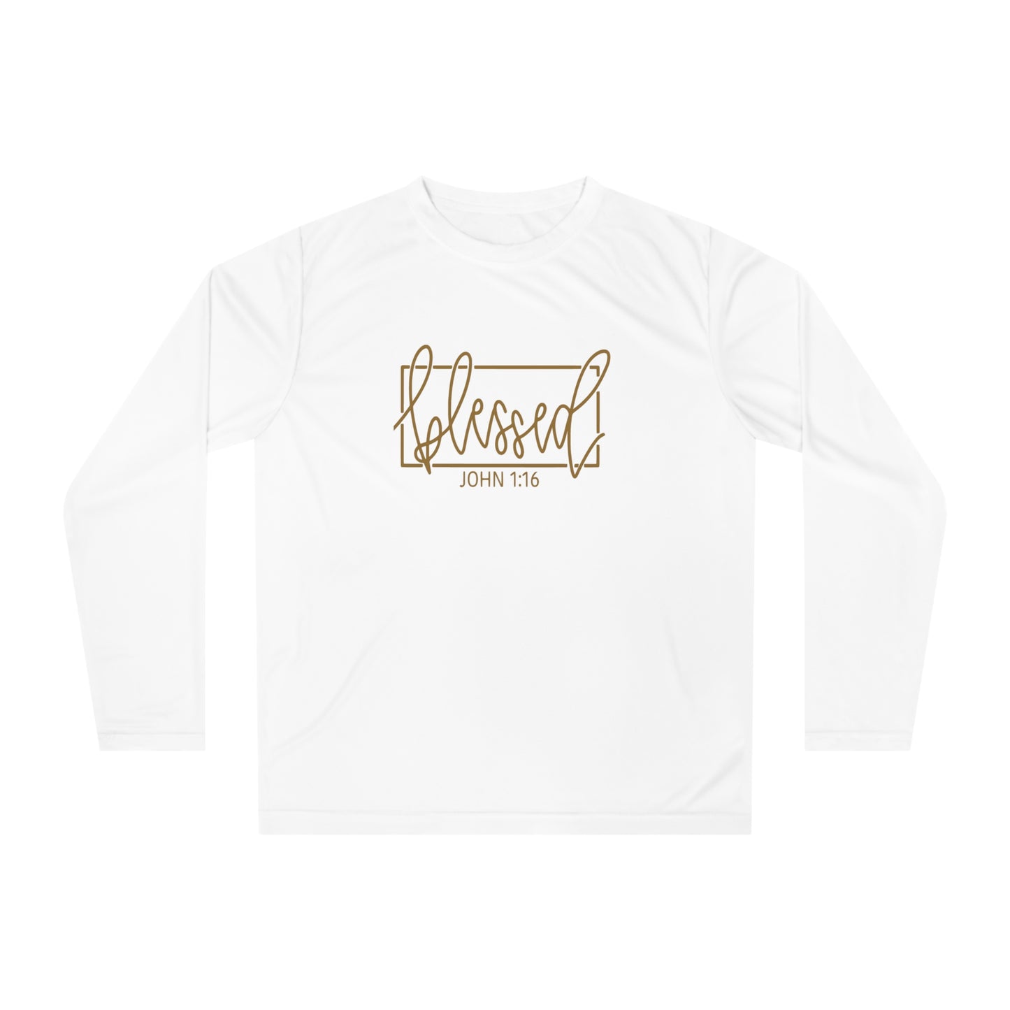 Unisex Performance Long Sleeve Shirt - Blessed
