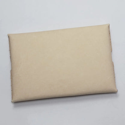 Leather Scalloped Card Pouch