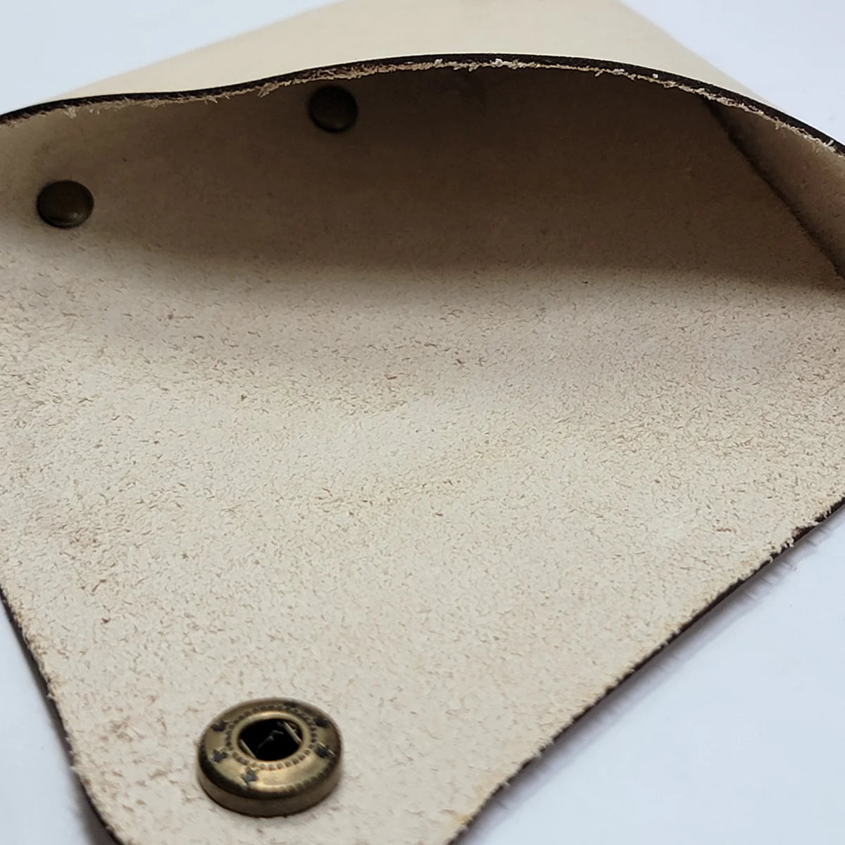 Leather Coin Pouch With Pocket