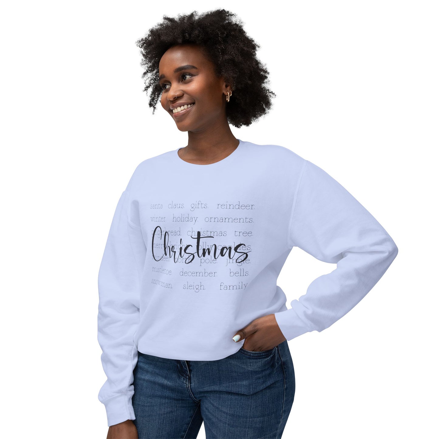 Christmas Best Things Crewneck Sweatshirt