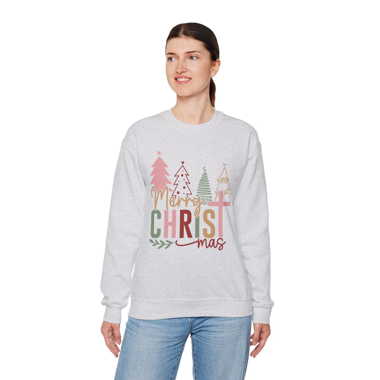 Unisex Heavy Blend™ Crewneck Sweatshirt- Merry Christmas