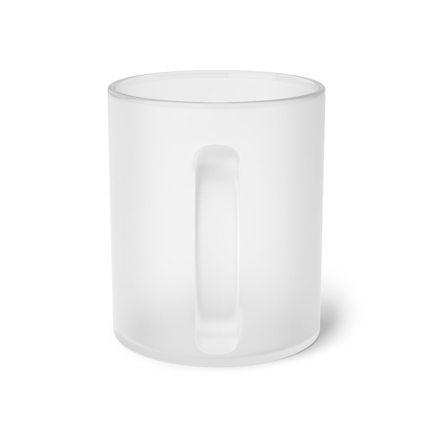 Frosted Glass Mug - Trust in the Lord