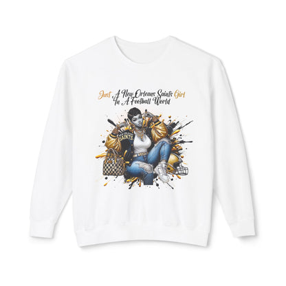 Saints Girl Lightweight Sweatshirt