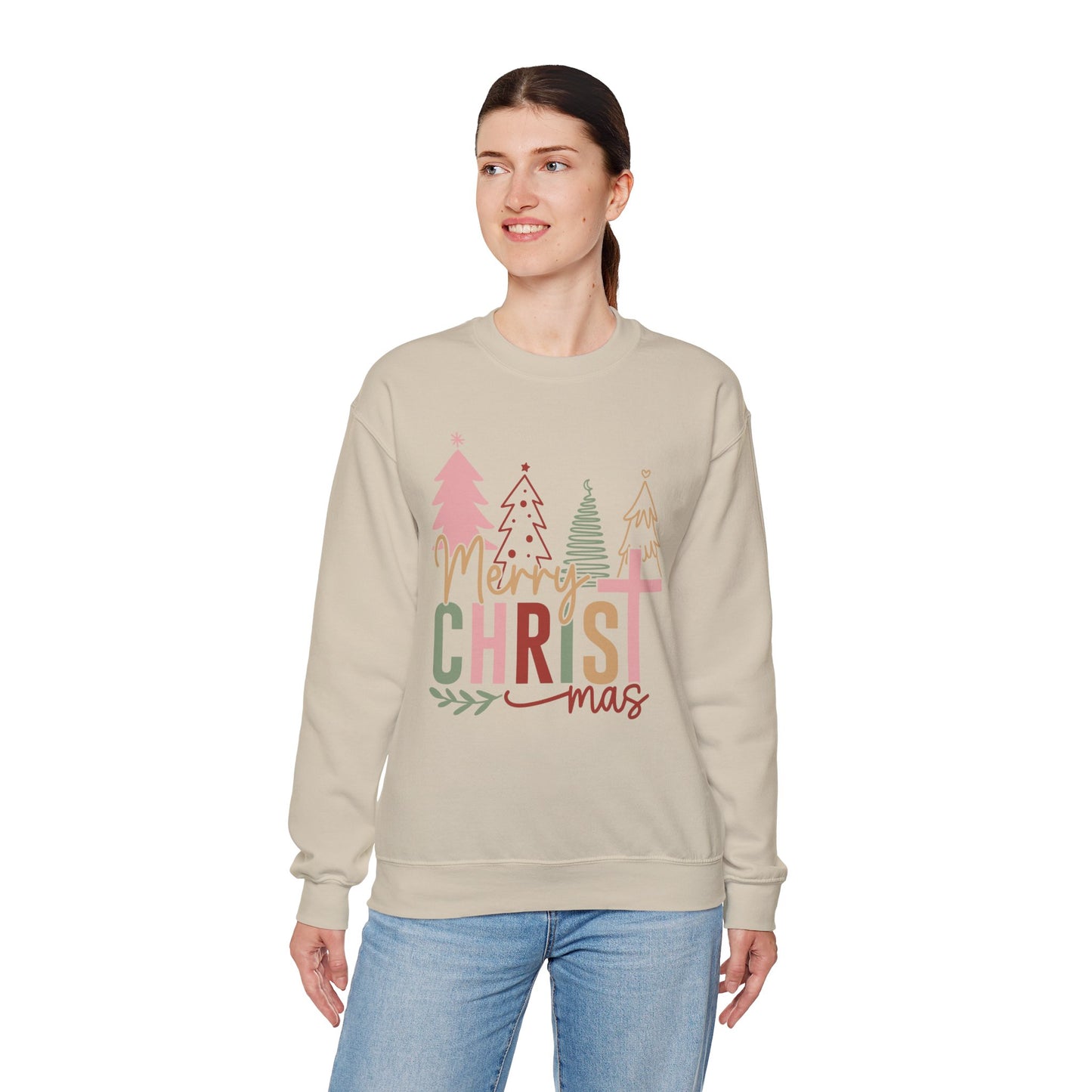 Unisex Heavy Blend™ Crewneck Sweatshirt- Merry Christmas
