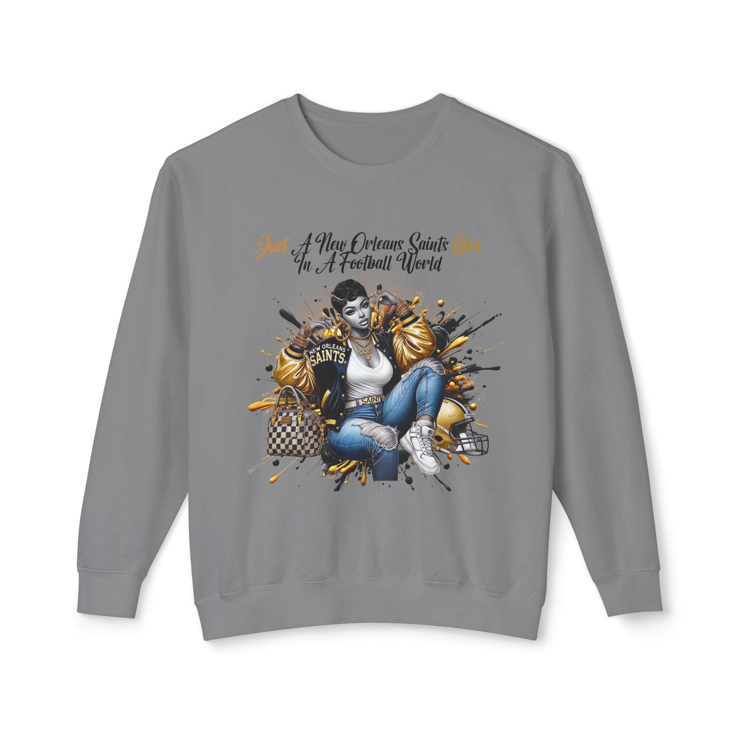 Saints Girl Lightweight Sweatshirt