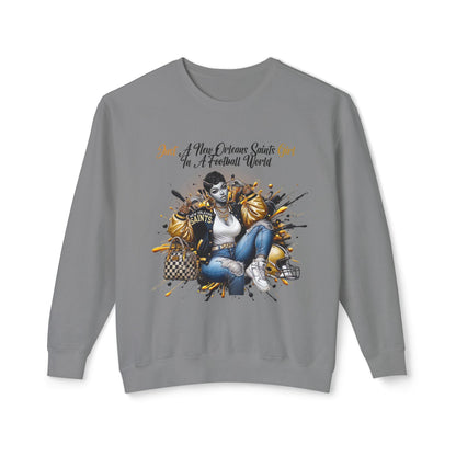Saints Girl Lightweight Sweatshirt