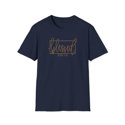 Christian Unisex Softstyle T-Shirt - Be Still and Know That I Am God