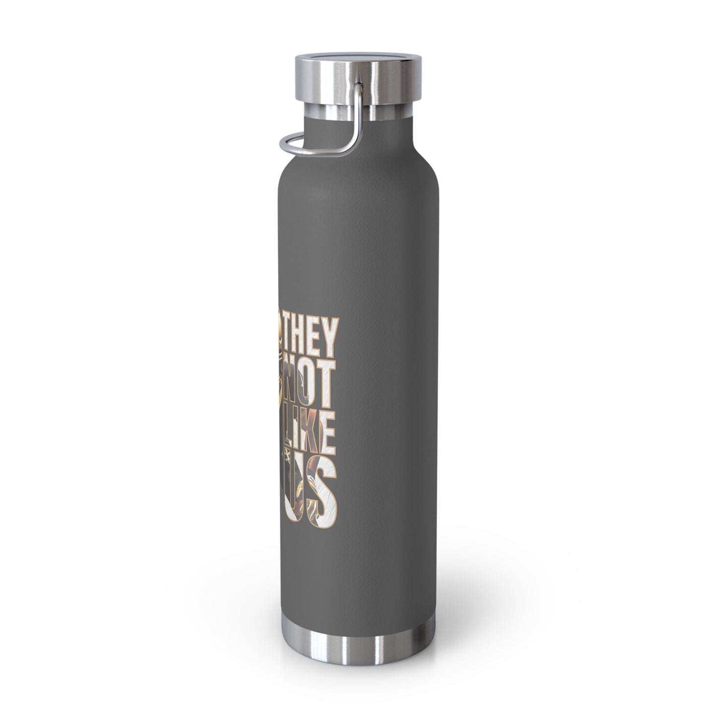 Copper Vacuum Insulated Bottle, 22oz They Not Like Us Saints