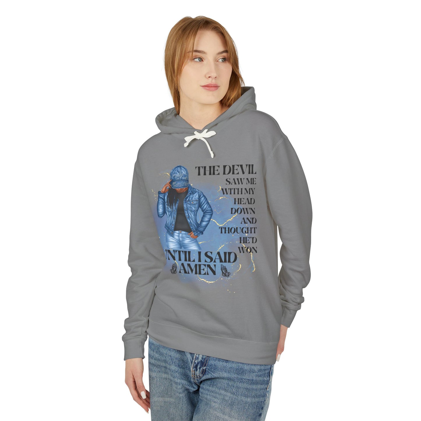 Unisex Lightweight Hooded Sweatshirt