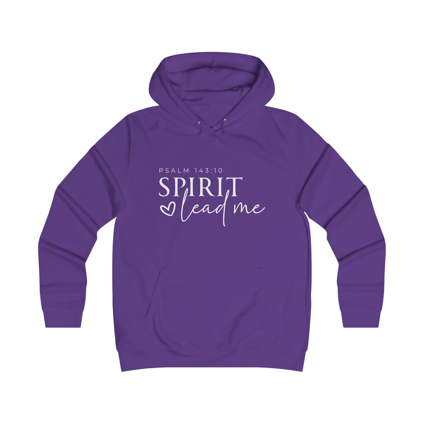 Girlie College Hoodie - Spirit Lead Me
