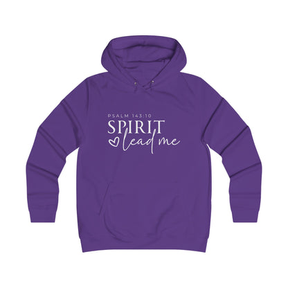 Girlie College Hoodie - Spirit Lead Me