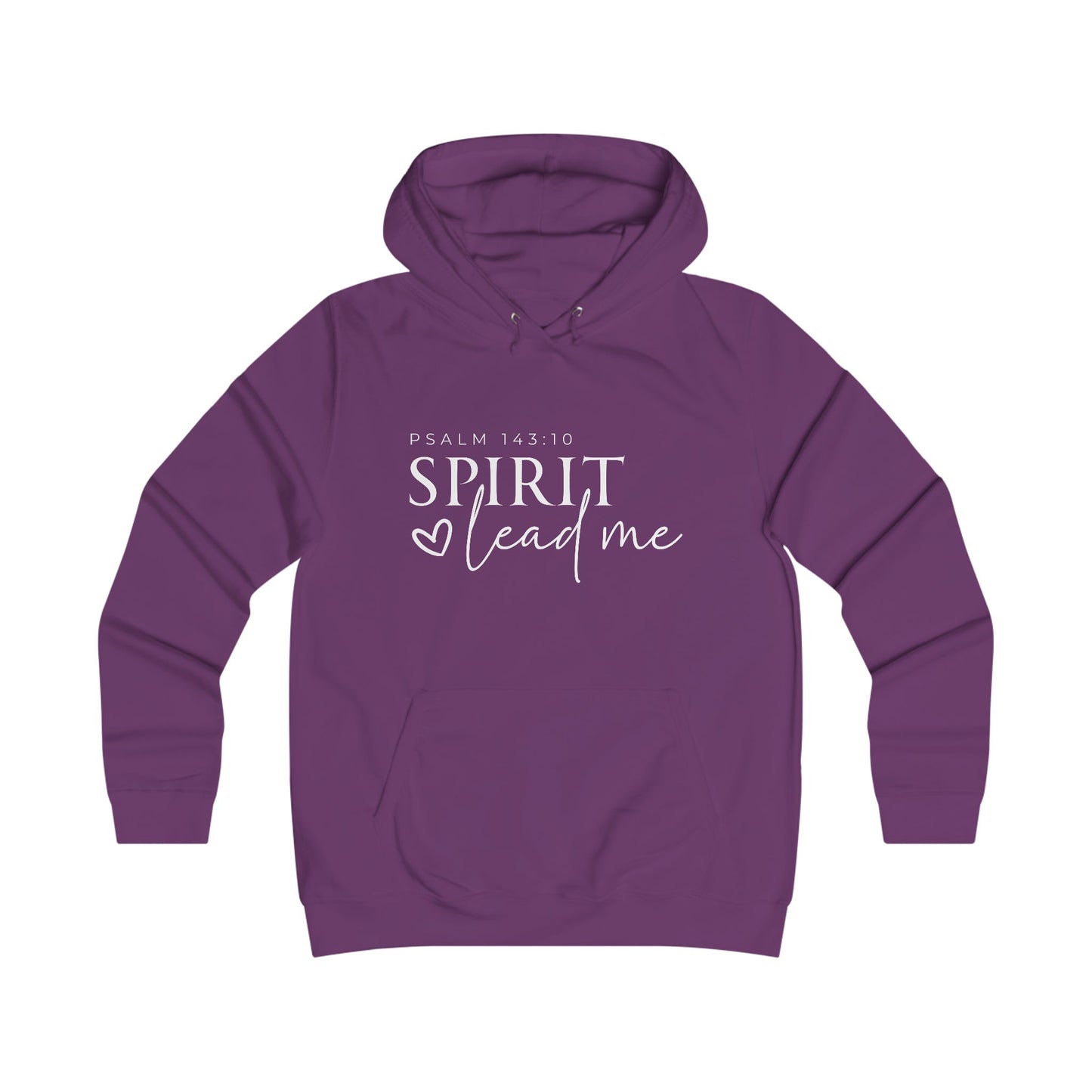 Girlie College Hoodie - Spirit Lead Me