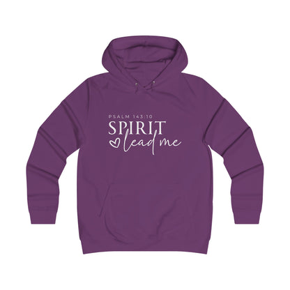 Girlie College Hoodie - Spirit Lead Me