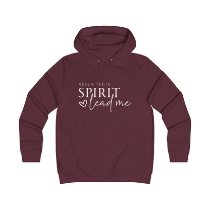 Girlie College Hoodie - Spirit Lead Me