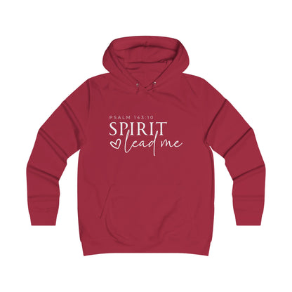 Girlie College Hoodie - Spirit Lead Me