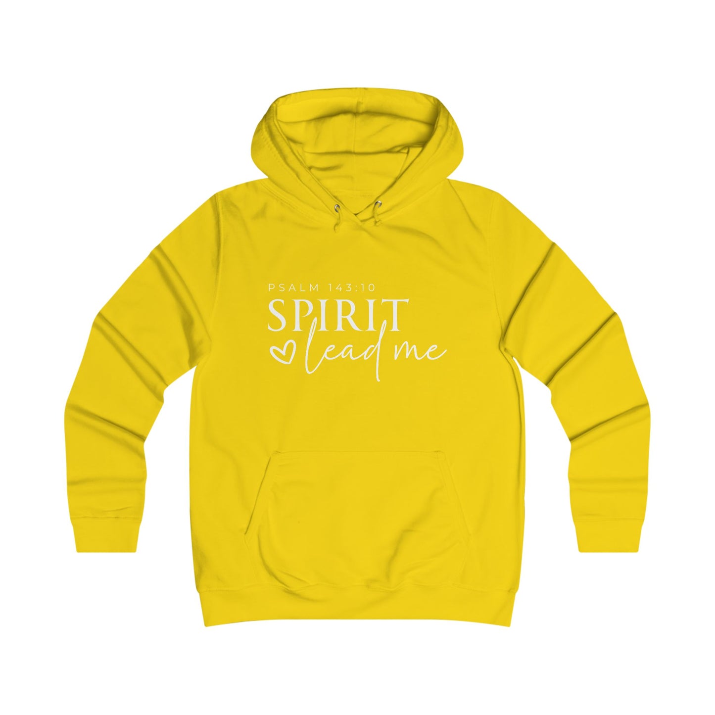 Girlie College Hoodie - Spirit Lead Me