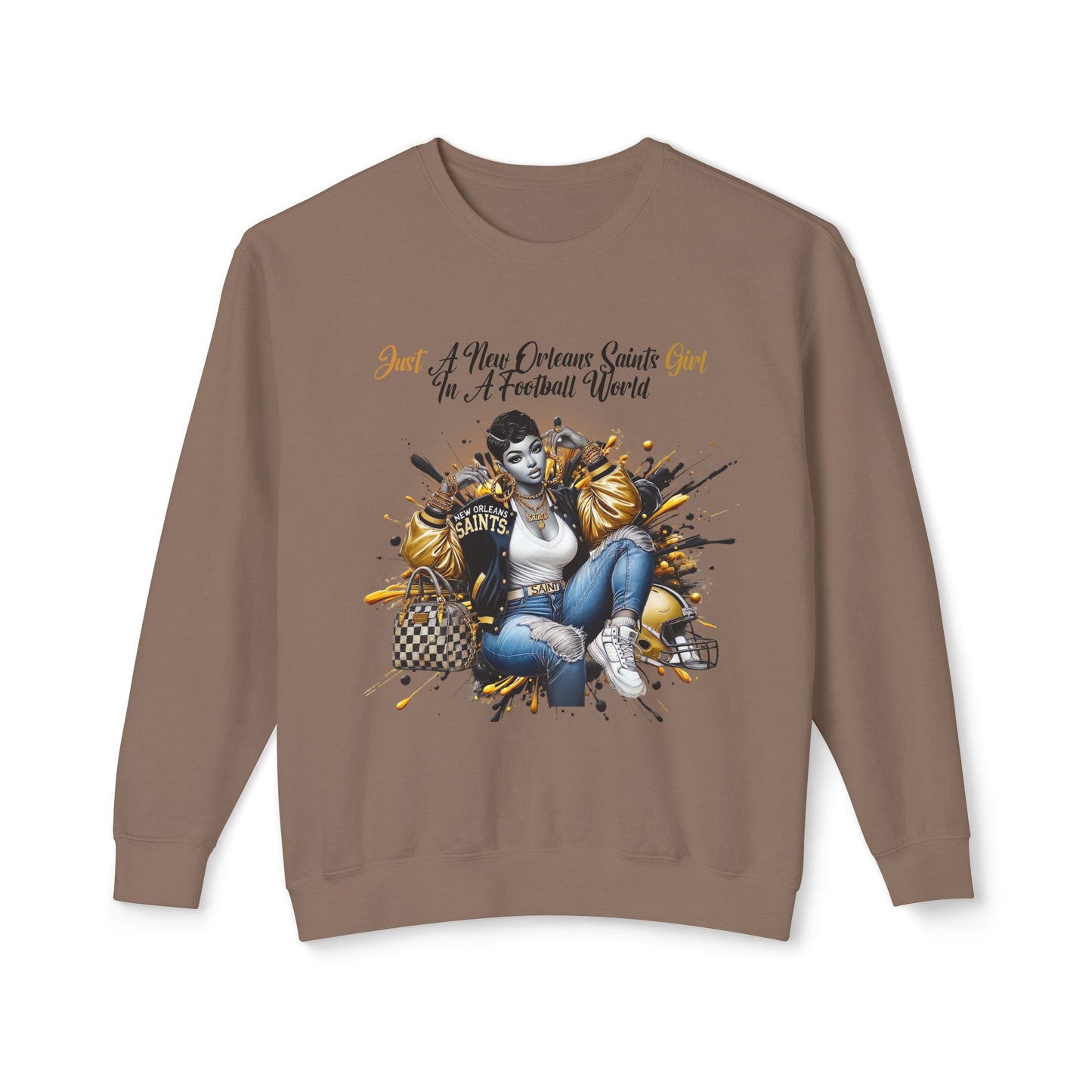 Saints Girl Lightweight Sweatshirt