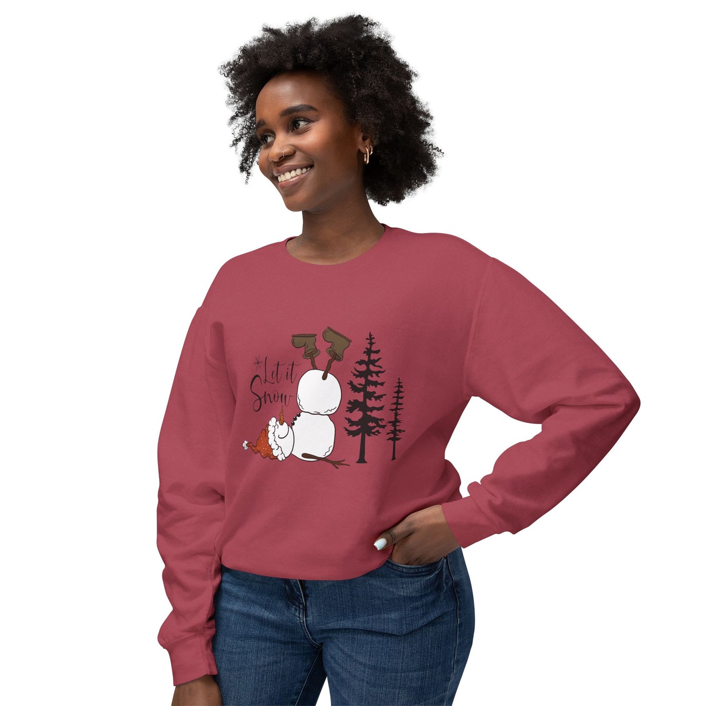 Let it Snow Crewneck Sweatshirt