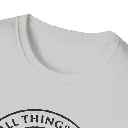 Christian Softstyle T-Shirt - All Things Are Possible with Christ