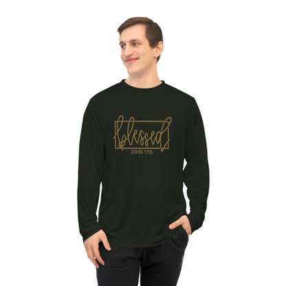 Unisex Performance Long Sleeve Shirt - Blessed
