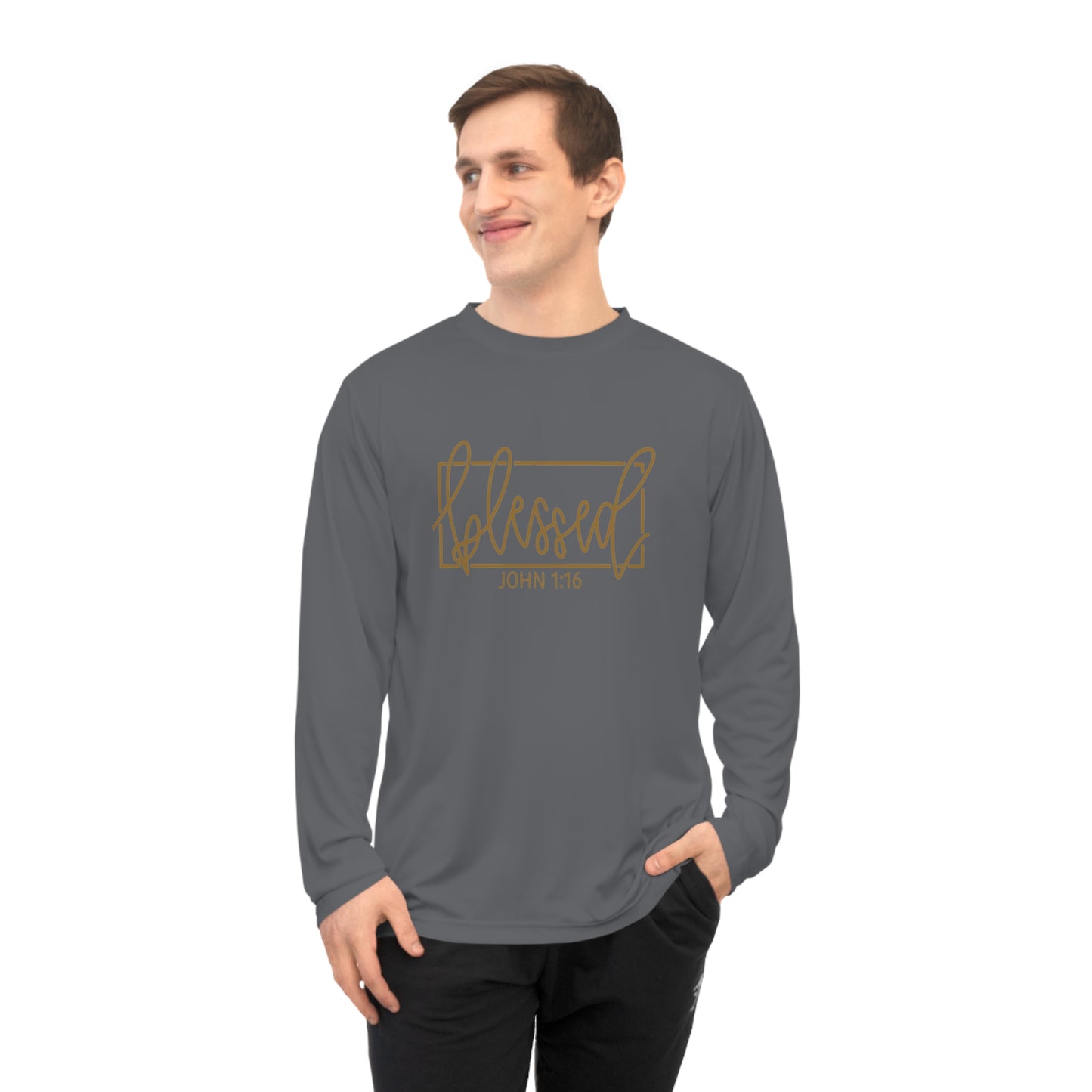 Unisex Performance Long Sleeve Shirt - Blessed