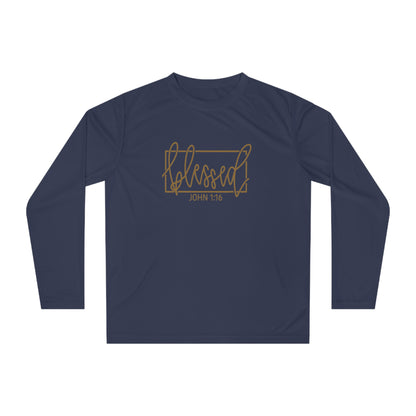 Unisex Performance Long Sleeve Shirt - Blessed