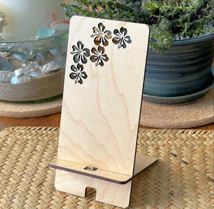 Phone/Tablet Stand - Hibiscus